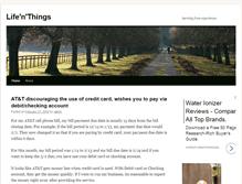 Tablet Screenshot of lifenthings.com